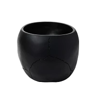 Black Skull Decorative Bowl
