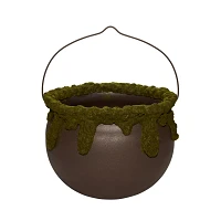 14 Inch Flocked Cauldron