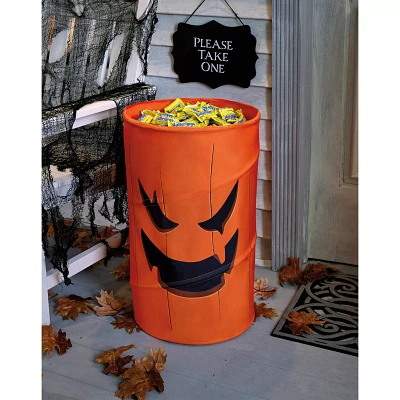Pumpkin Candy Barrel
