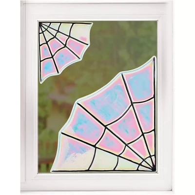 Iridescent Spider Web