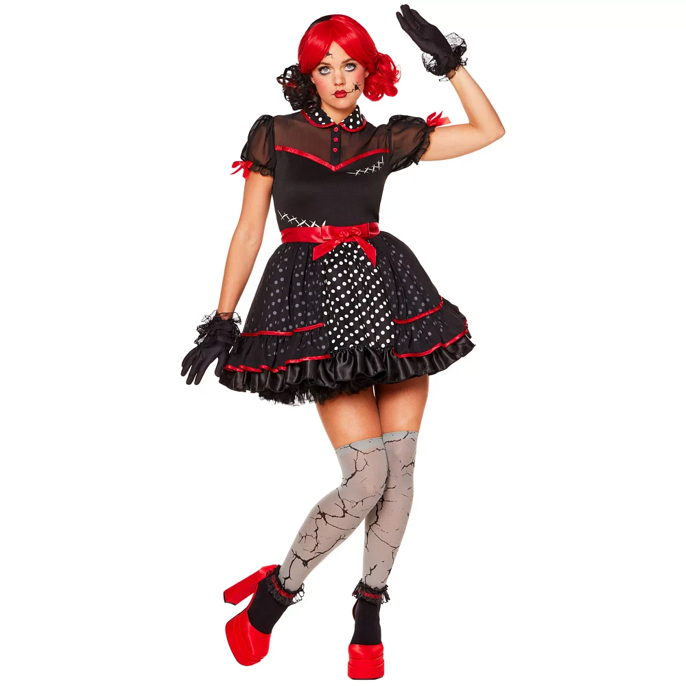 Adult Twisted Doll Costume