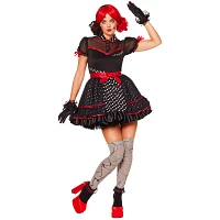 Adult Twisted Doll Costume