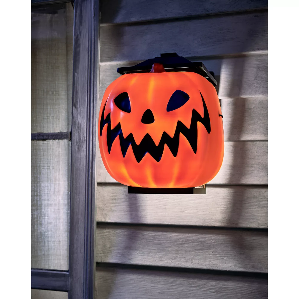 Pumpkin Porch Light Cover