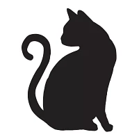 Multi-Pack Cat Silhouettes - 3 Pack