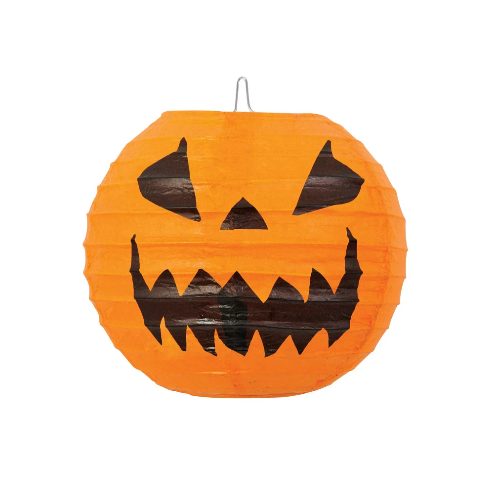 Hanging Terrifying Light-Up Jack-O-Lantern