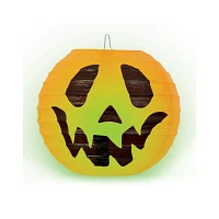 Hanging Scary Light-Up Jack-O-Lantern