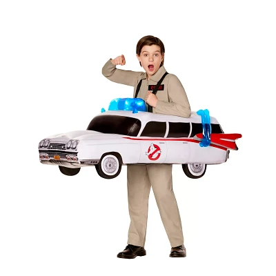 Kids Light-Up Ecto-1 Inflatable Ride-Along Costume - Ghostbusters