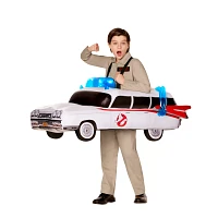 Kids Light-Up Ecto-1 Inflatable Ride-Along Costume - Ghostbusters
