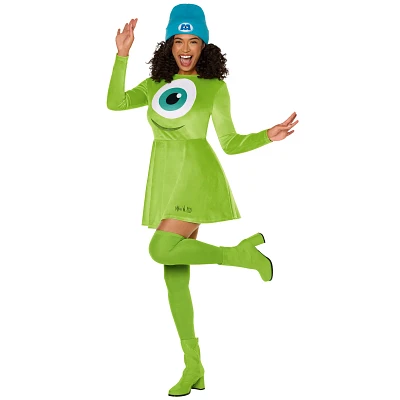 Adult Mike Wazowski Dress Costume - Monsters Inc.