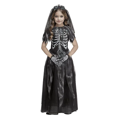 Kids Bone Bride Costume