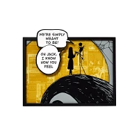 Light-Up Jack Skellington and Sally The Nightmare Before Christmas Sign