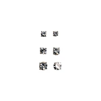Clear Round CZ Stud Earrings 3-Pack