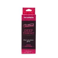Good Head Menthol Strawberry Throat Numbing Spray - 2 oz.