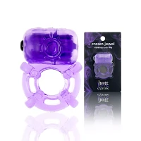 Crown Jewel Vibrating Cock Ring - Hott Love