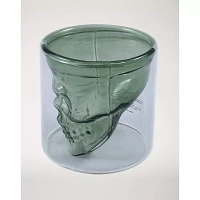 Clear Skull Shot Glass