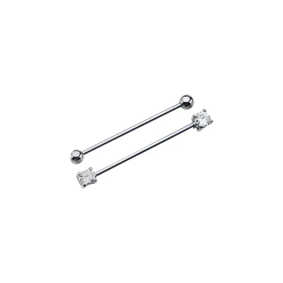 Industrial Barbell Ring - 14 Gauge