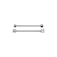 Industrial Barbell Ring - 14 Gauge