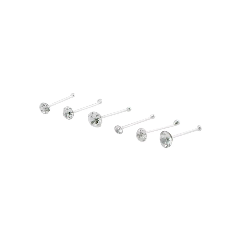 CZ Stud Nose Rings