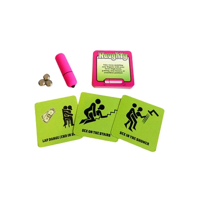 Kinky Vibrations Game With Waterproof Bullet Vibrator Green