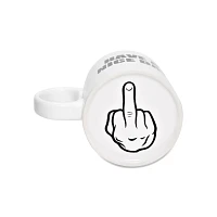 Have a Nice Day Finger Bottom Coffee Mug - 16 oz.
