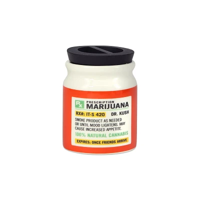 Prescription Bottle Stash Jar
