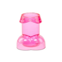 Pink Glow in the Dark Penis Shot Glass - 2 oz.