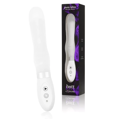 Pure Bliss 7-Function Waterproof Vibrator 7.5 Inch - Hott Love Extreme