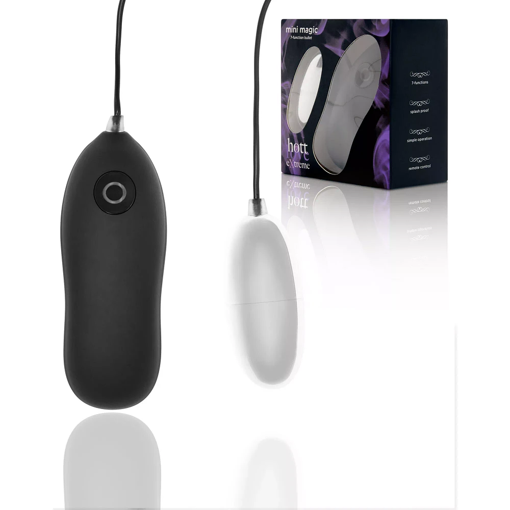 Mini Magic 7 Function Bullet Vibrator 2.4 Inch - Hott Love Extreme