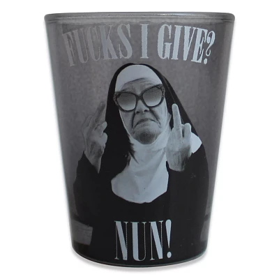 Fucks I Give Nun Shot Glass - 1.5 oz.
