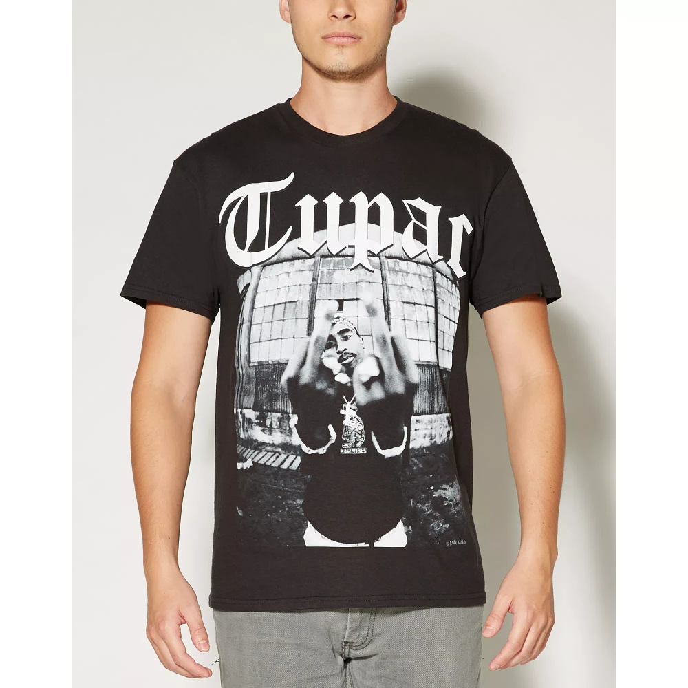 Tupac Finger T shirt