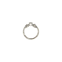 CZ Circular Seamless Septum Ring - 16 Gauge