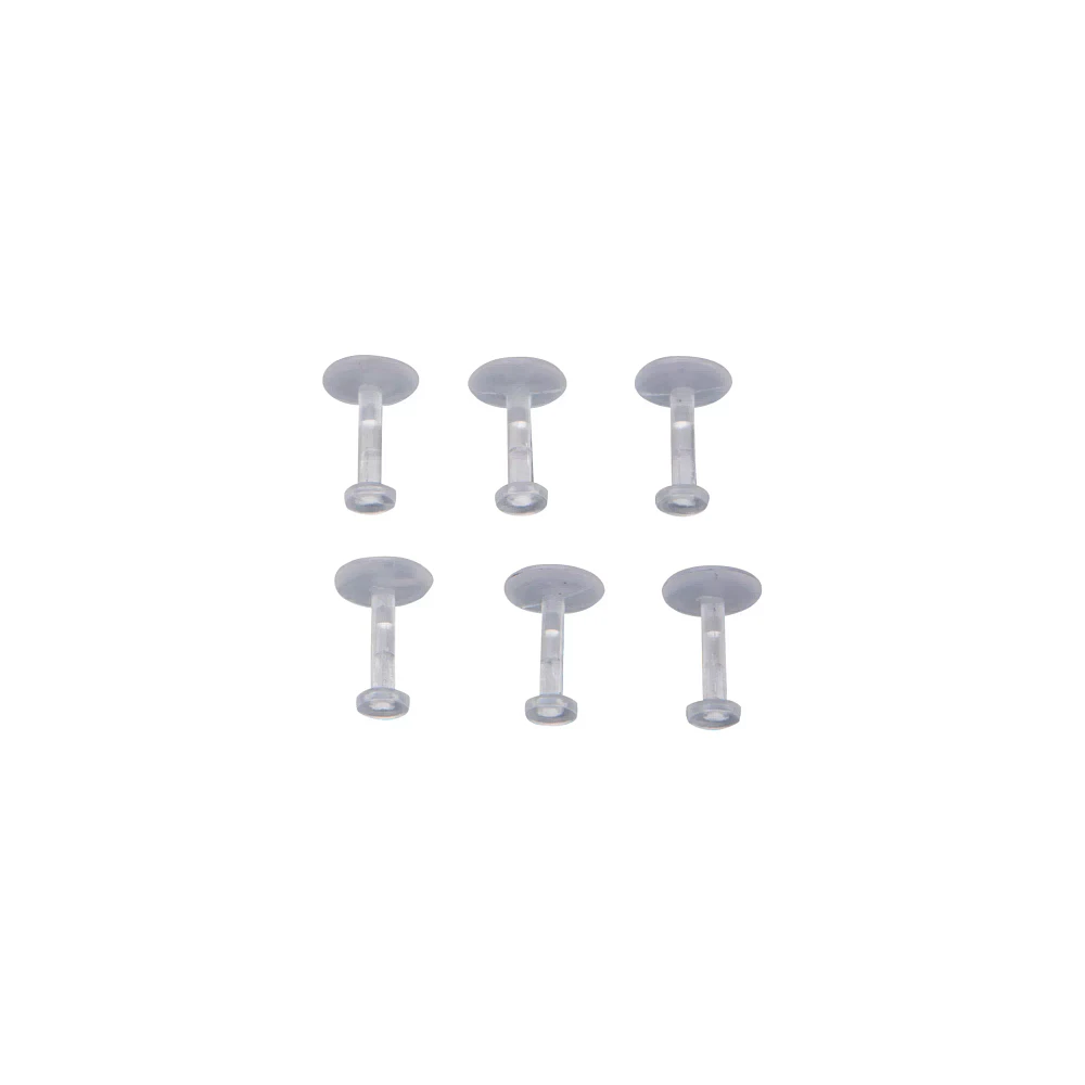 Flat Labret Retainer - 16 Gauge