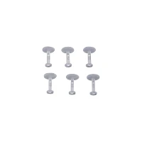 Flat Labret Retainer - 16 Gauge