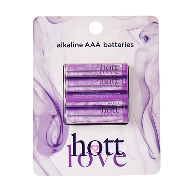 AAA Batteries 4 Pack- Hott Love