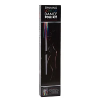 Spinning LED Light-Up Stripper Pole