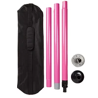 Stationary Pink Stripper Pole Kit