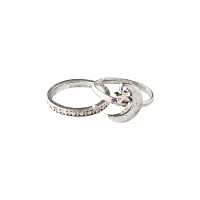 Yin Yang Moon Opal-Effect Ring 5 Pack