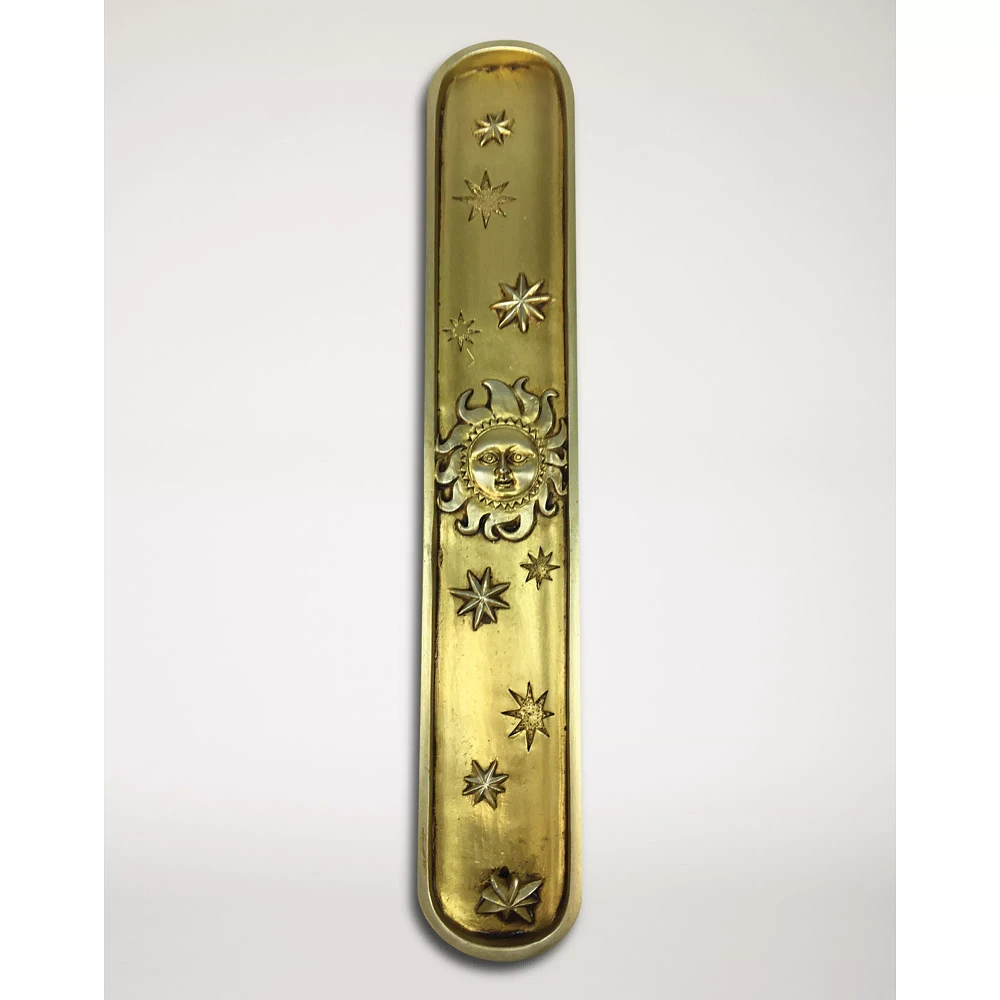 Gold Sun Incense Burner