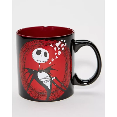 Hearts Jack Skellington Coffee Mug 20 oz. - The Nightmare Before Christmas