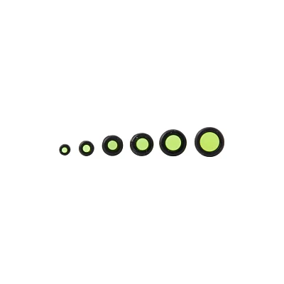 Neon Plugs Multi Gauge Set - 6 Pairs