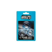 Extended Play Cock Rings 3 Pack - Arouz'd