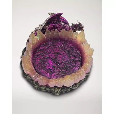 Purple Crystal Dragon Ashtray