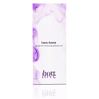 Two-Tone Suction-Cup Dildo 6.5 Inch Purple - Hott Love