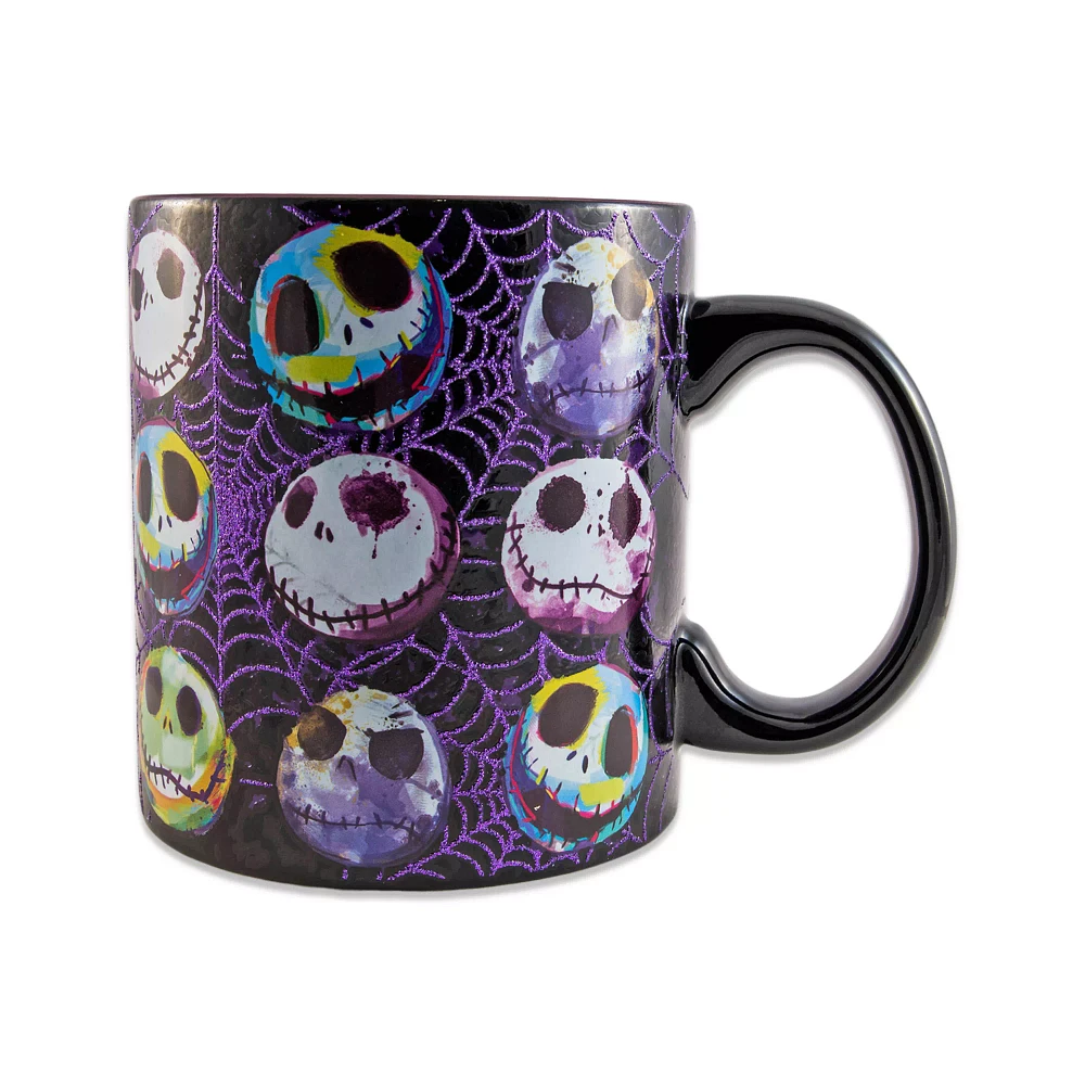 Glitter Jack Skellington Coffee Mug 20 oz. - The Nightmare Before Christmas
