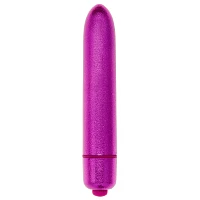 Precious Metal 10-Function Waterproof Bullet Vibrator 4 Inch Purple - Hott Love