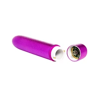Precious Metal 10-Function Waterproof Bullet Vibrator 4 Inch Purple - Hott Love