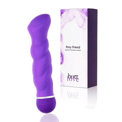 Foxy Friend 10 Function Waterproof Vibrator 5.5 Inch - Hott Love
