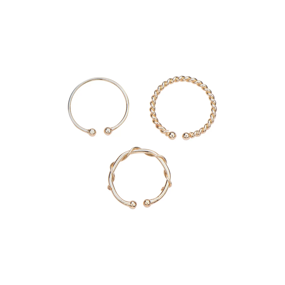 Fake Hoop Belly Rings - 3 pack