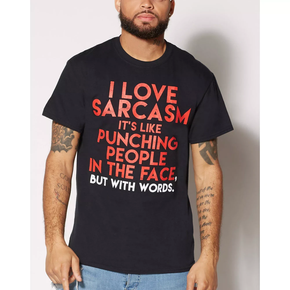 I Love Sarcasm T Shirt