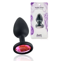 Booty Bling Jeweled Silicone Butt Plug 3 Inch - Hott Love